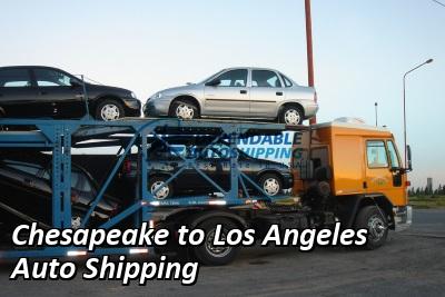 Chesapeake to Los Angeles Auto Shipping