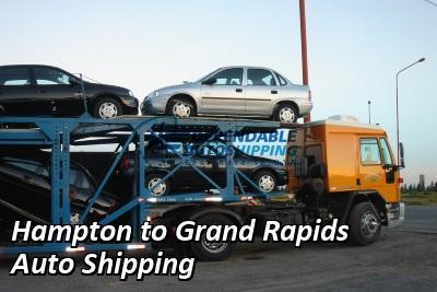 Hampton to Grand Rapids Auto Shipping