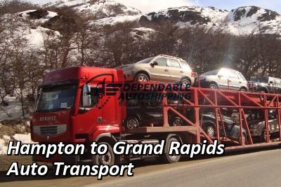 Hampton to Grand Rapids Auto Transport