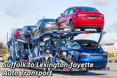 Suffolk to Lexington-Fayette Auto Transport
