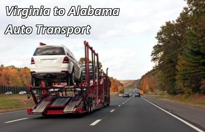 Virginia to Alabama Auto Transport