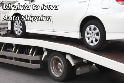 Virginia to Iowa Auto Shipping