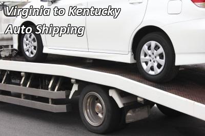 Virginia to Kentucky Auto Shipping
