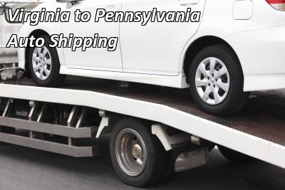 Virginia to Pennsylvania Auto Shipping