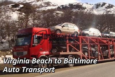 Virginia Beach to Baltimore Auto Transport